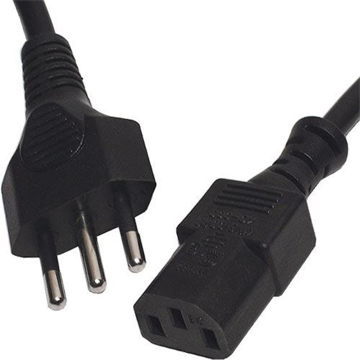 CNL 2M SWISS C13 Bk PVC 1.0MM