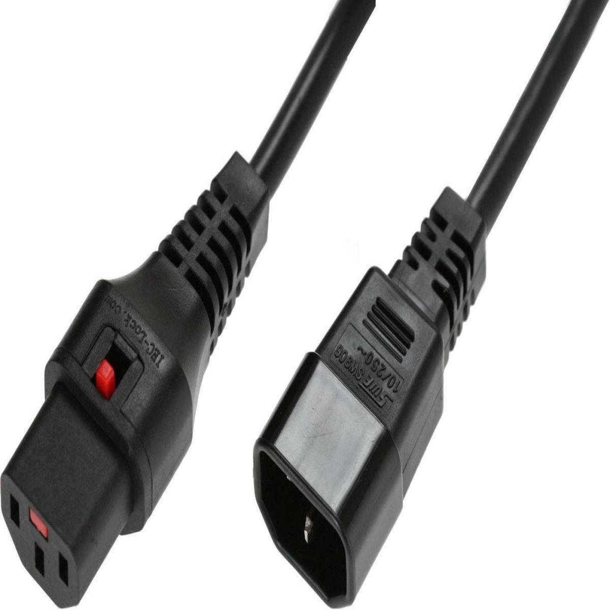2M C14-C13 Lck Bk PVC 1.0MM