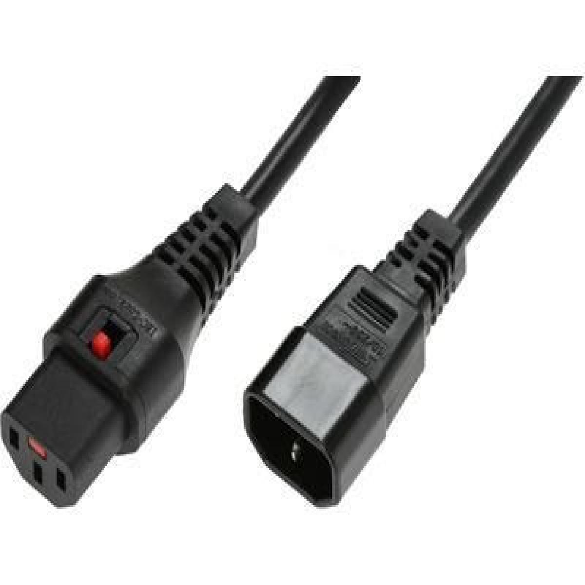 3M C14-C13 Lck Bk PVC 1.0MM