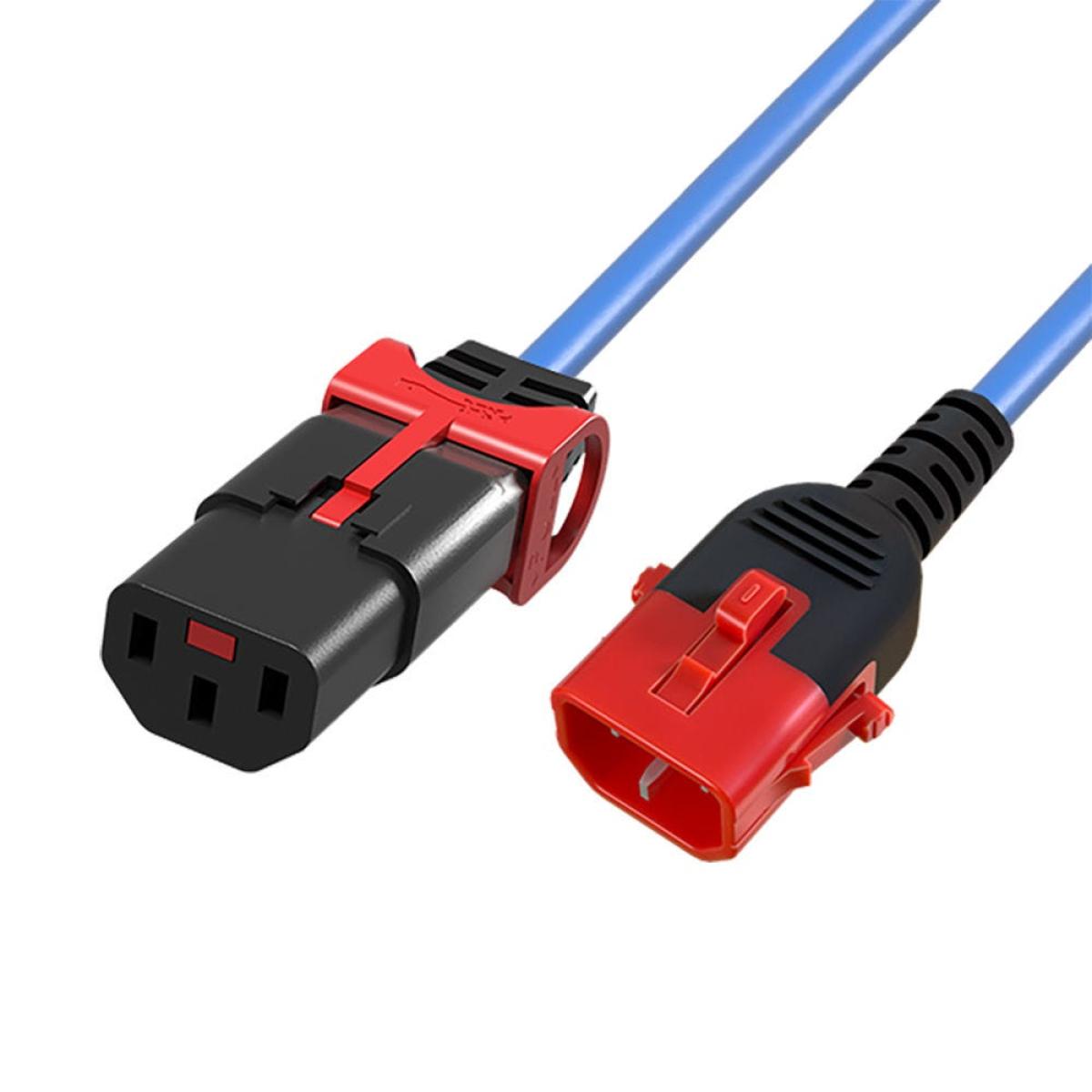 1M C14-C13 D-Lck Bl PVC 1.0MM
