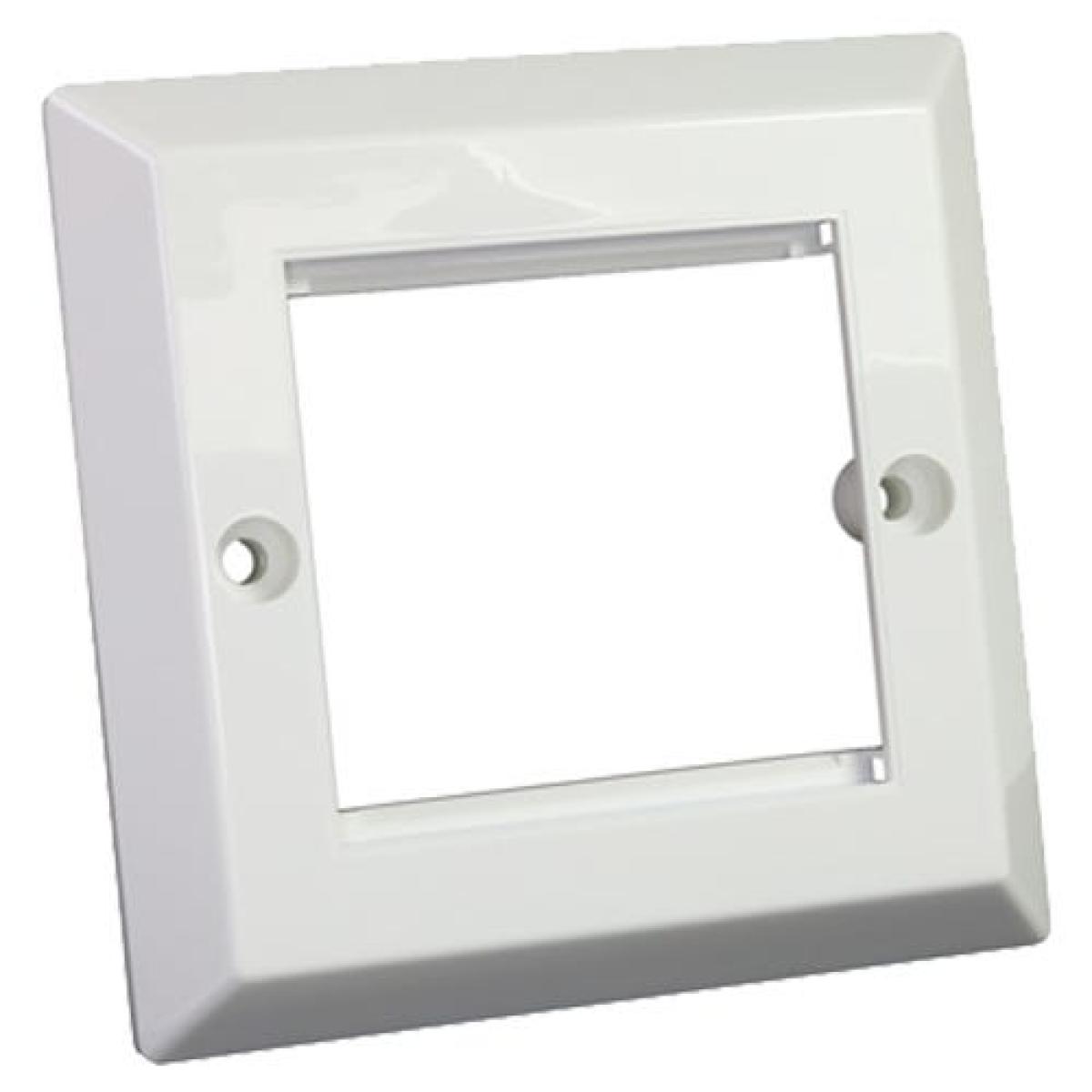 10PK 1G Bev FPlate 50x50mm Wh