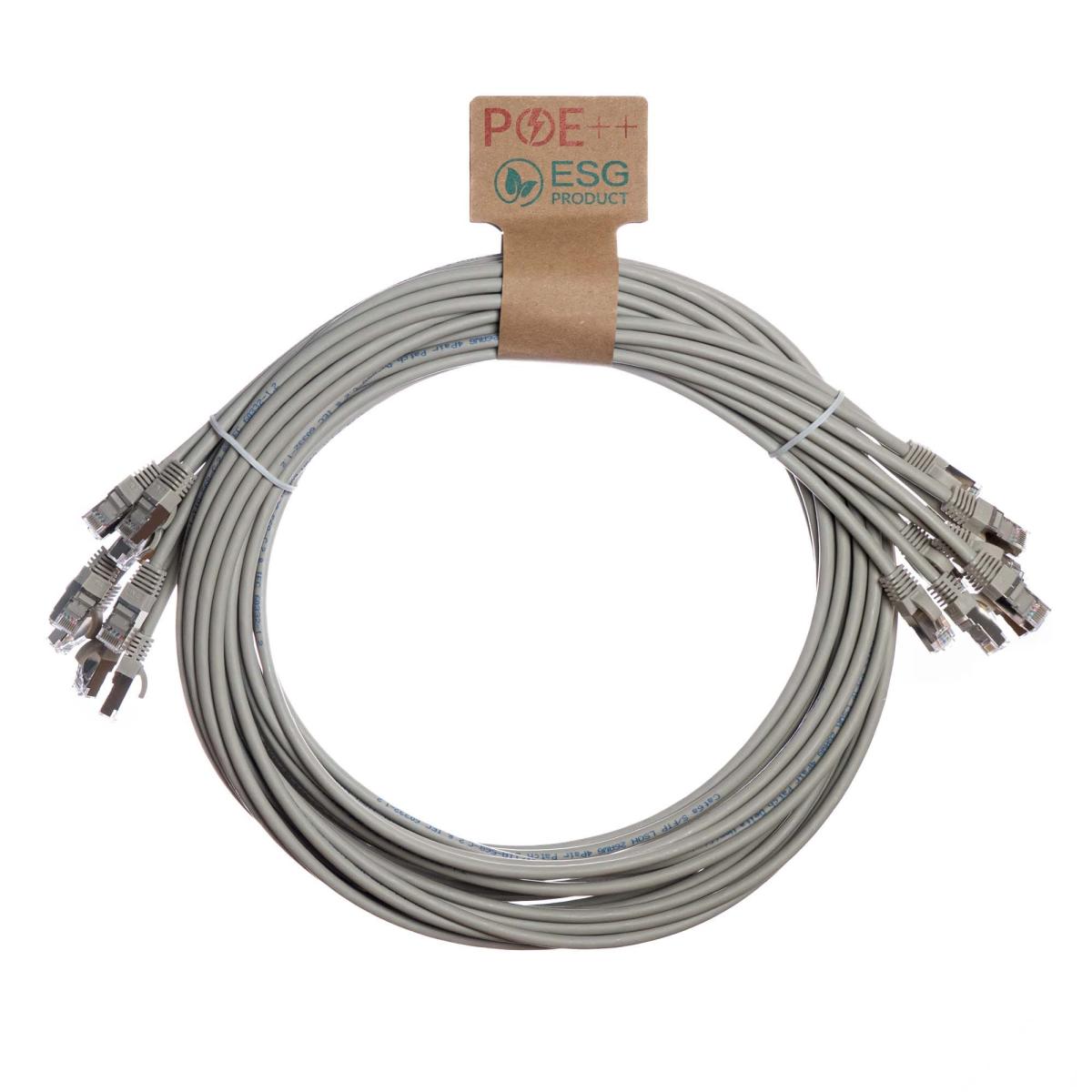 CNL 10PK 0.3M C6a Gy SFTP Ls 26AWG SB