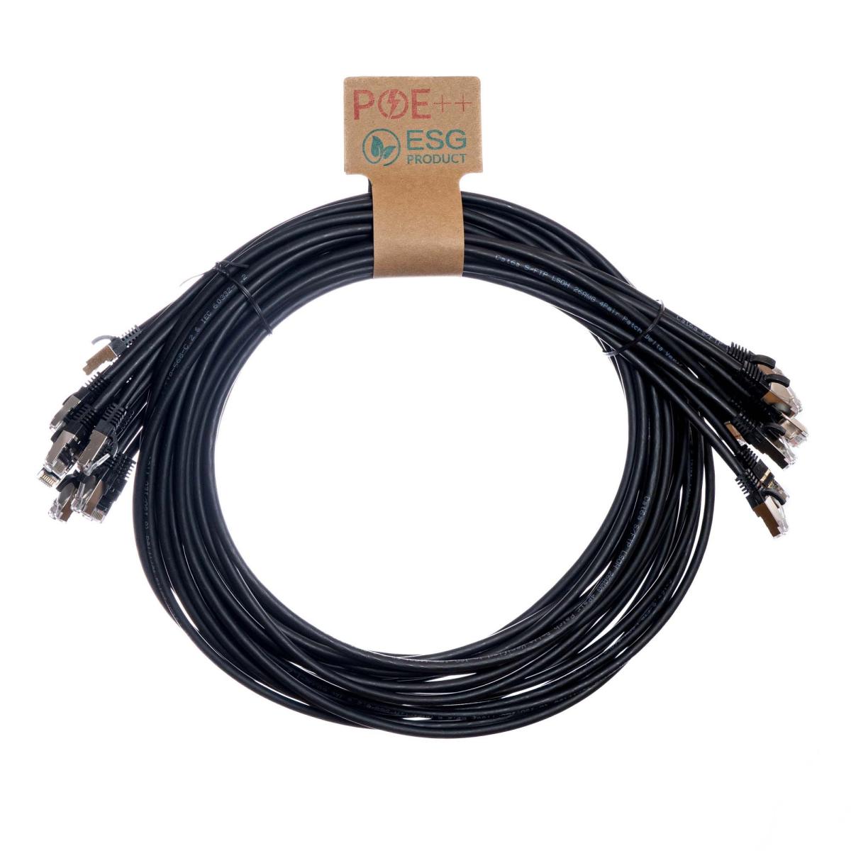 CNL 10PK 0.3M C6a Bk SFTP Ls 26AWG SB