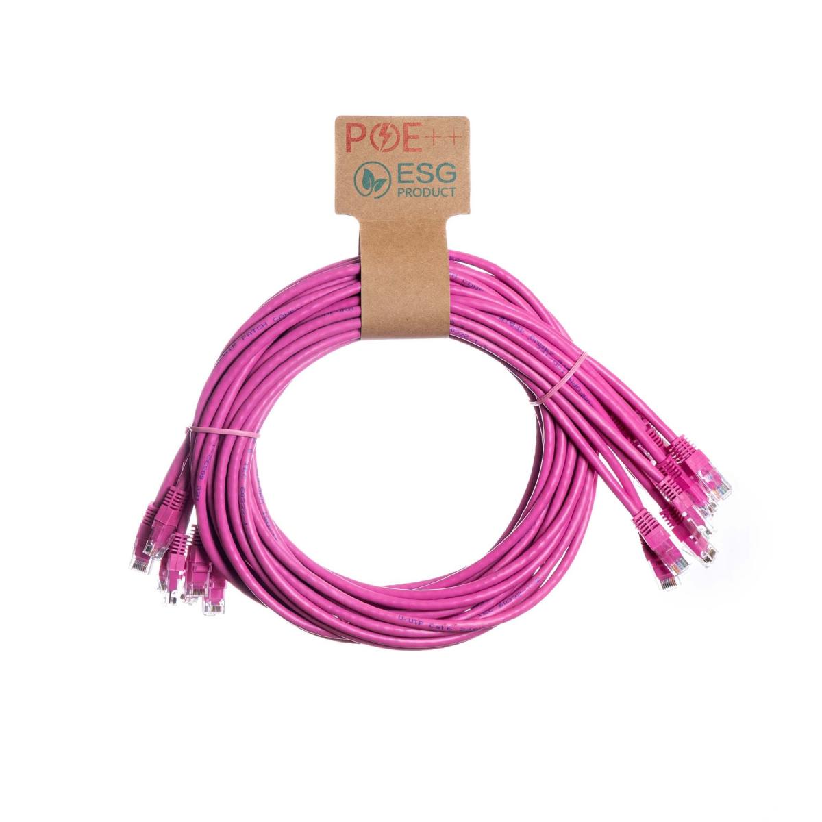 CNL 10PK 0.3M C6 Pk UTP Ls 24AWG SB