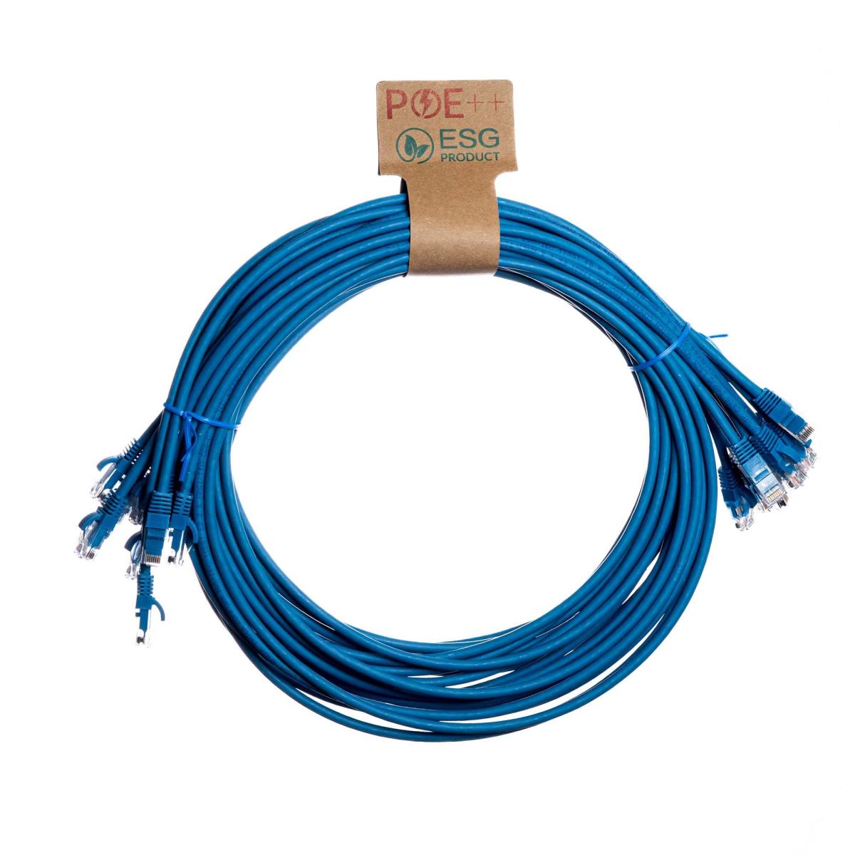 CNL 10PK 0.2M C6 Bl UTP Ls 24AWG SB