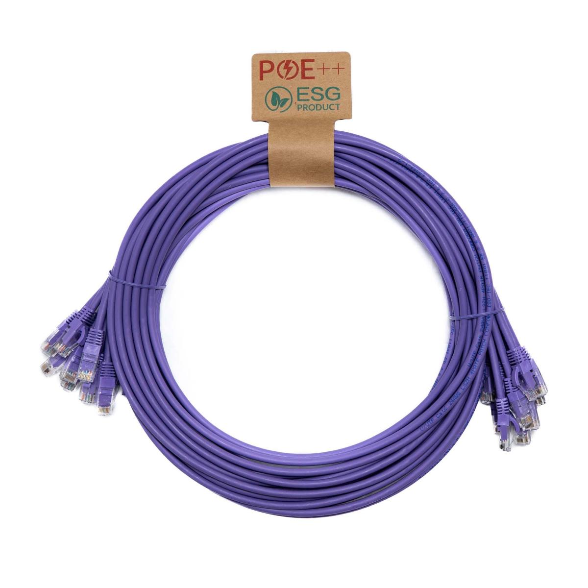CNL 10PK 1M C6 Vi UTP Ls 24AWG SB