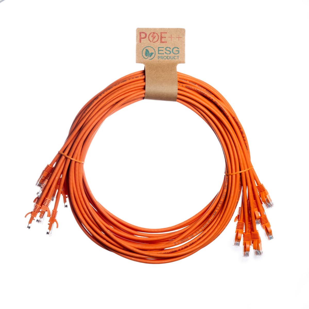 CNL 10PK 1.5M C6 Or UTP Ls 24AWG SB