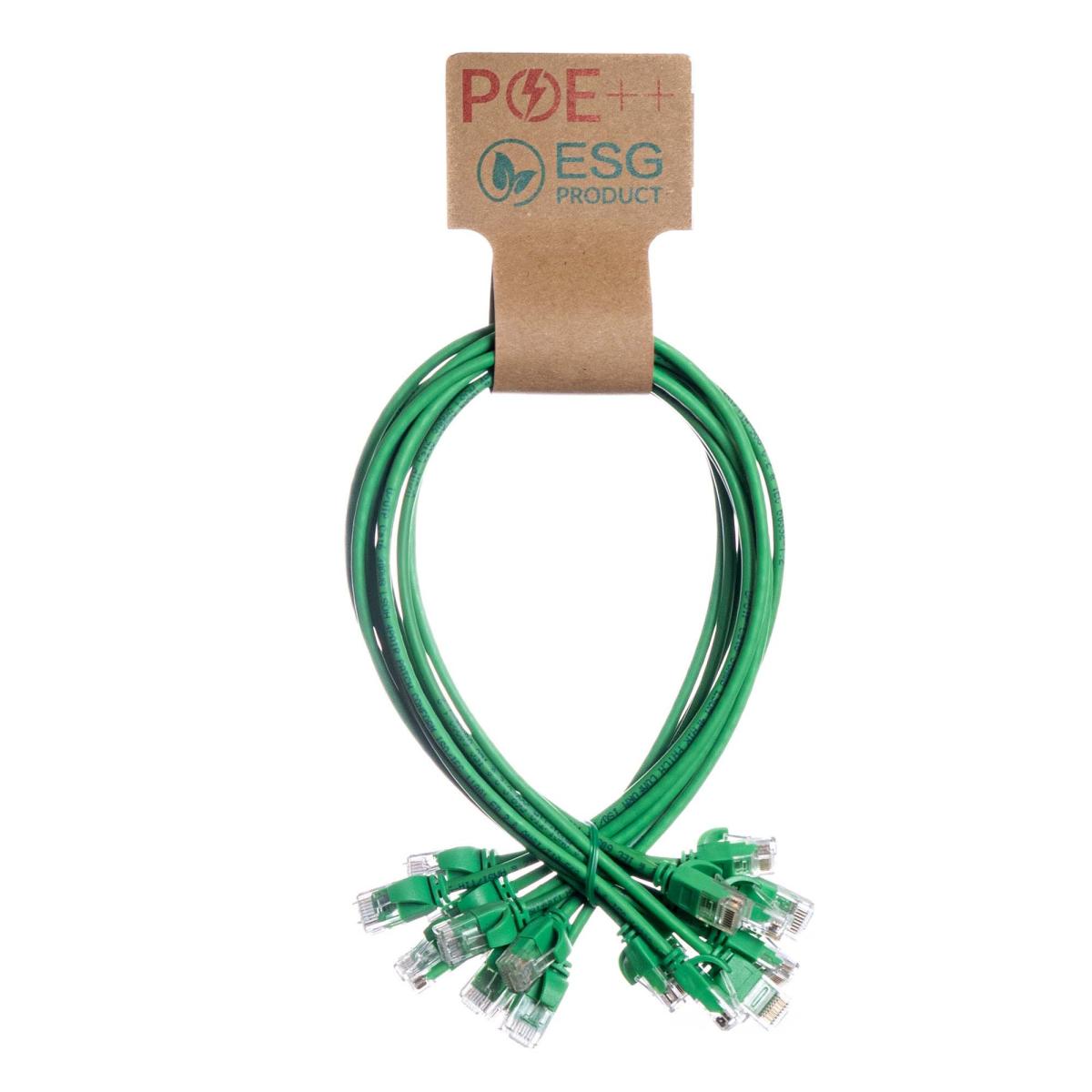 CNL 10PK 0.25M C6 Gn UTP Ls30AWGSlimSB