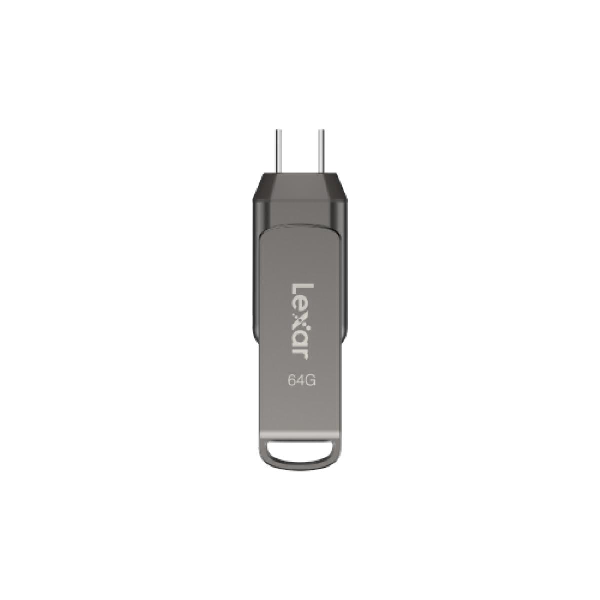 Lexar D400 Dual Type-C/A USB Drive 64GB