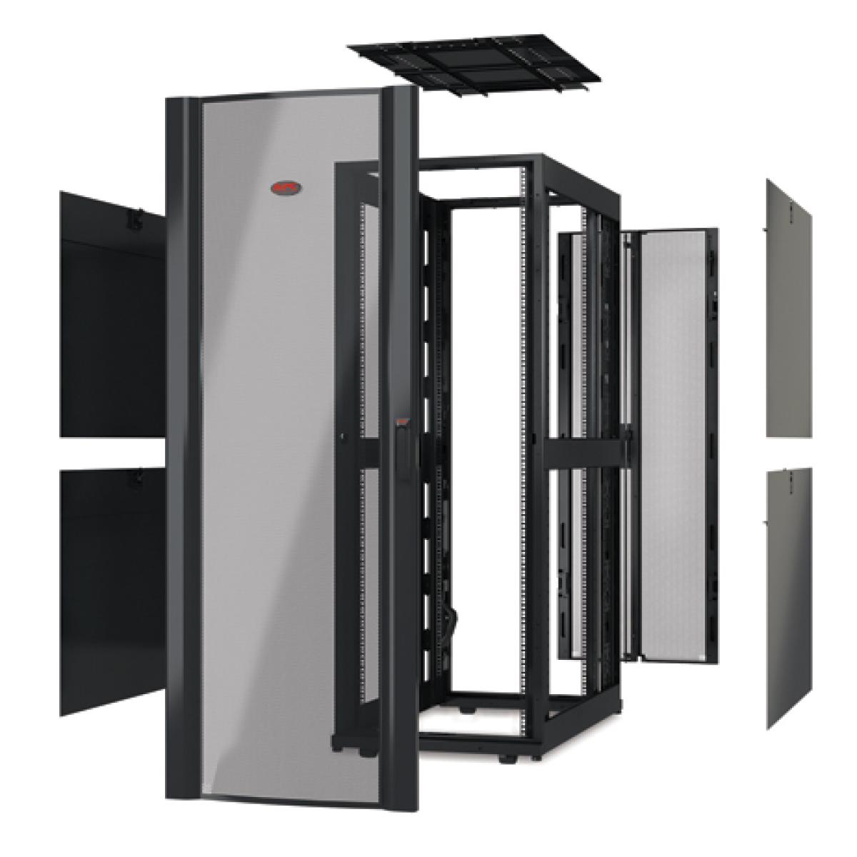 APC NetShelter SX 42U Freestanding rack Black