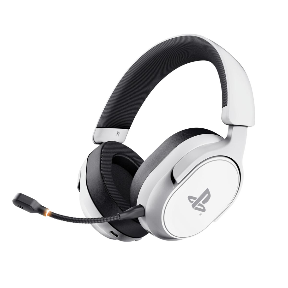 Trust GXT 499 Forta Headset Wired & Wireless Head-band Gaming White