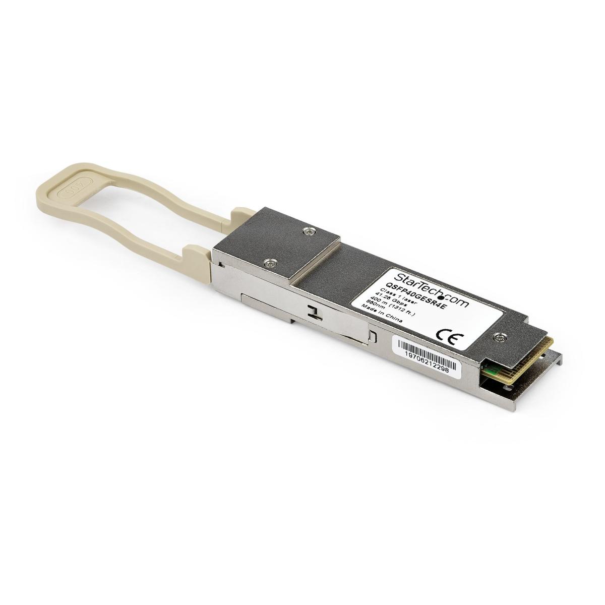 StarTech.com Dell EMC QSFP-40G-SR4 Compatible QSFP+ Module - 40GBASE-SR4 - 40GbE Multimode Fiber MMF Optic Transceiver - 40GE Gigabit Ethernet QSFP+ - MPO 150m - 850nm - DDM