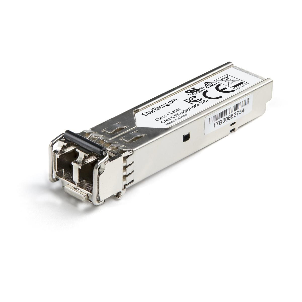 StarTech.com Juniper SFP-1GE-LH Compatible SFP Module - 1000BASE-ZX - 1GbE Single Mode Fiber SMF Optic Transceiver - 1GE Gigabit Ethernet SFP - LC 80km - 1550nm - DDM