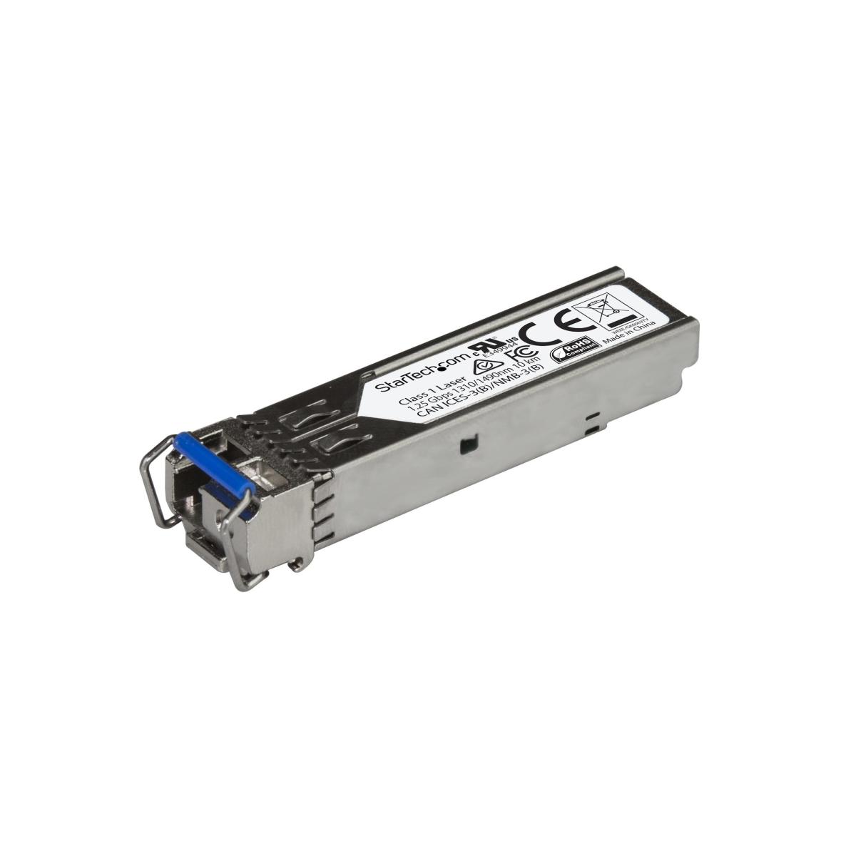 StarTech.com Juniper SFP-GE10KT13R15 Compatible SFP Module - 1000BASE-BX-U - 1GbE Gigabit Ethernet BiDi Fiber (SMF)