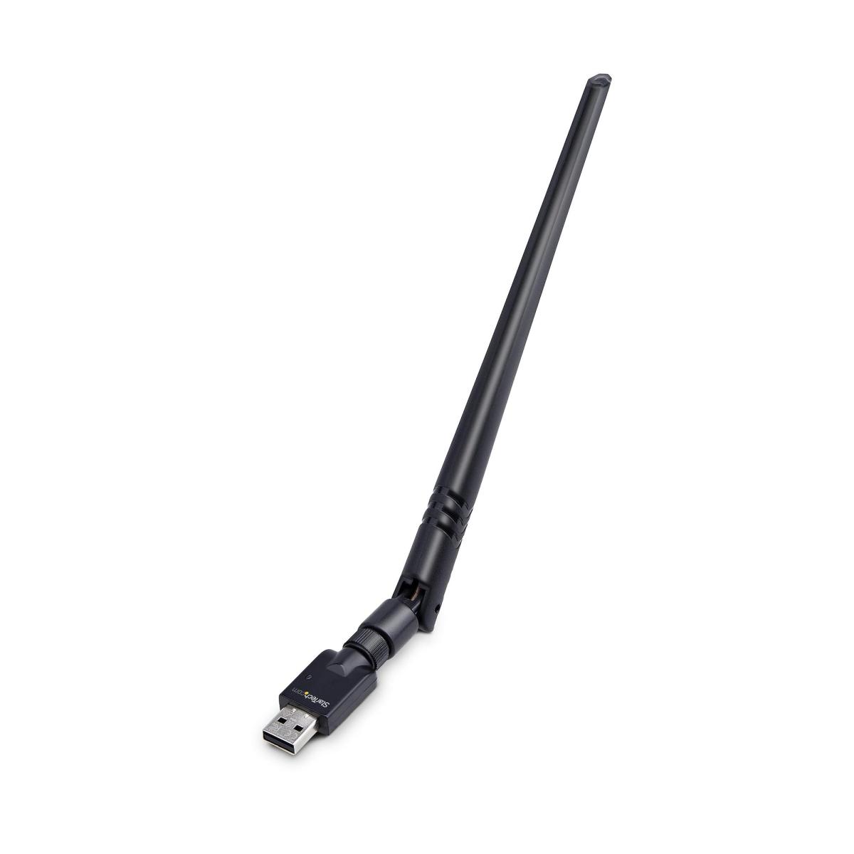 StarTech.com USB Bluetooth 5.3 Class 1 Adapter Dongle for PC/Laptop, Long-Range Connectivity for Keyboard, Mouse, Audio Streaming and PAN Networking, Windows/Linux