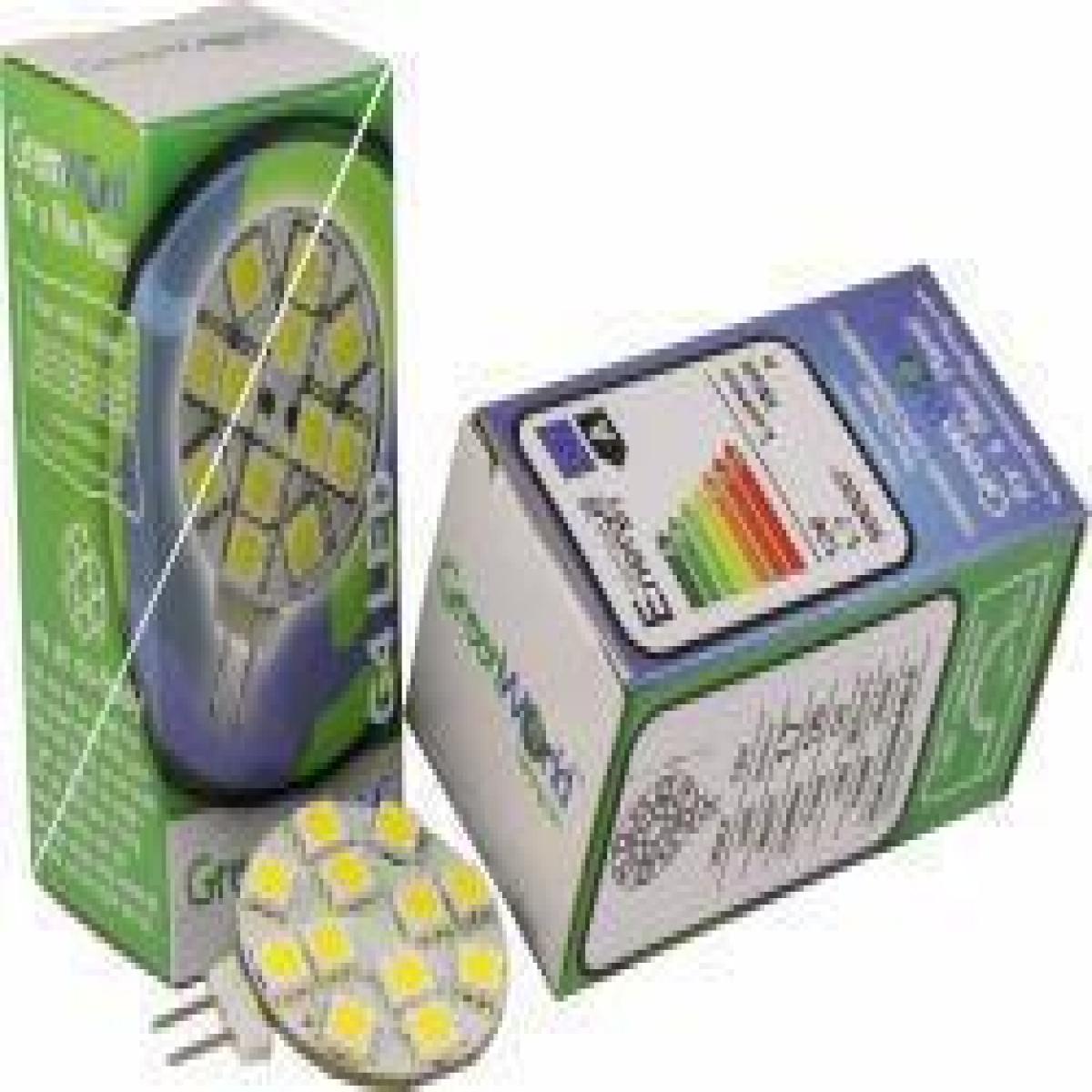 G4 Disk 12 LED 1.7w DC10 20v 30mm coolwhite