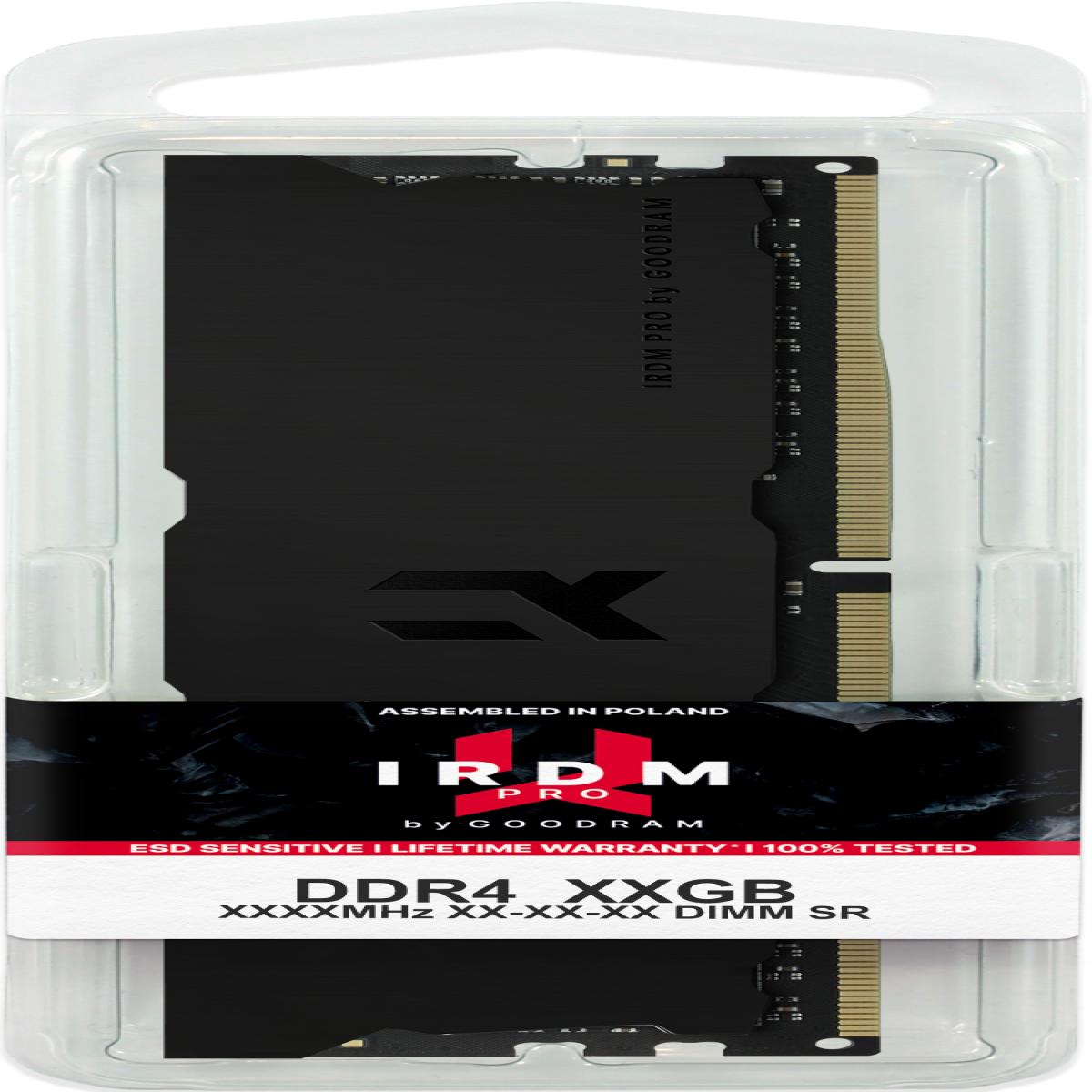 Goodram IRDM PRO IRP-K3600D4V64L18S/16GDC memory module 16 GB 2 x 8 GB DDR4 288-pin DIMM