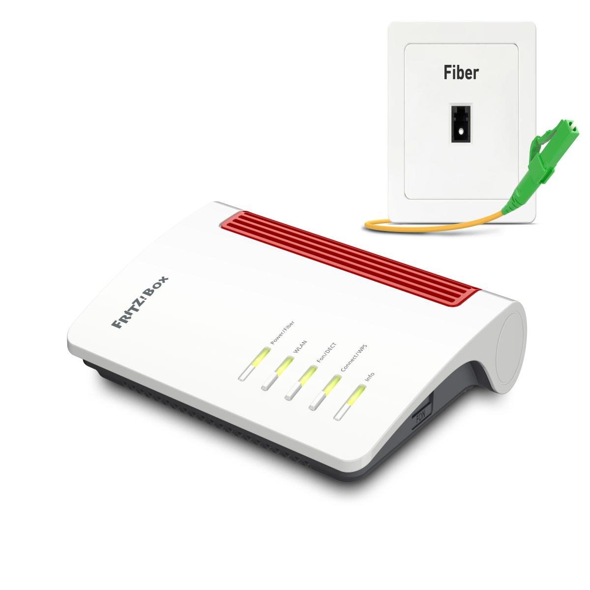 Box FRITZ! 5530 wireless router Gigabit Ethernet Dual-band (2.4 GHz / 5 GHz) White
