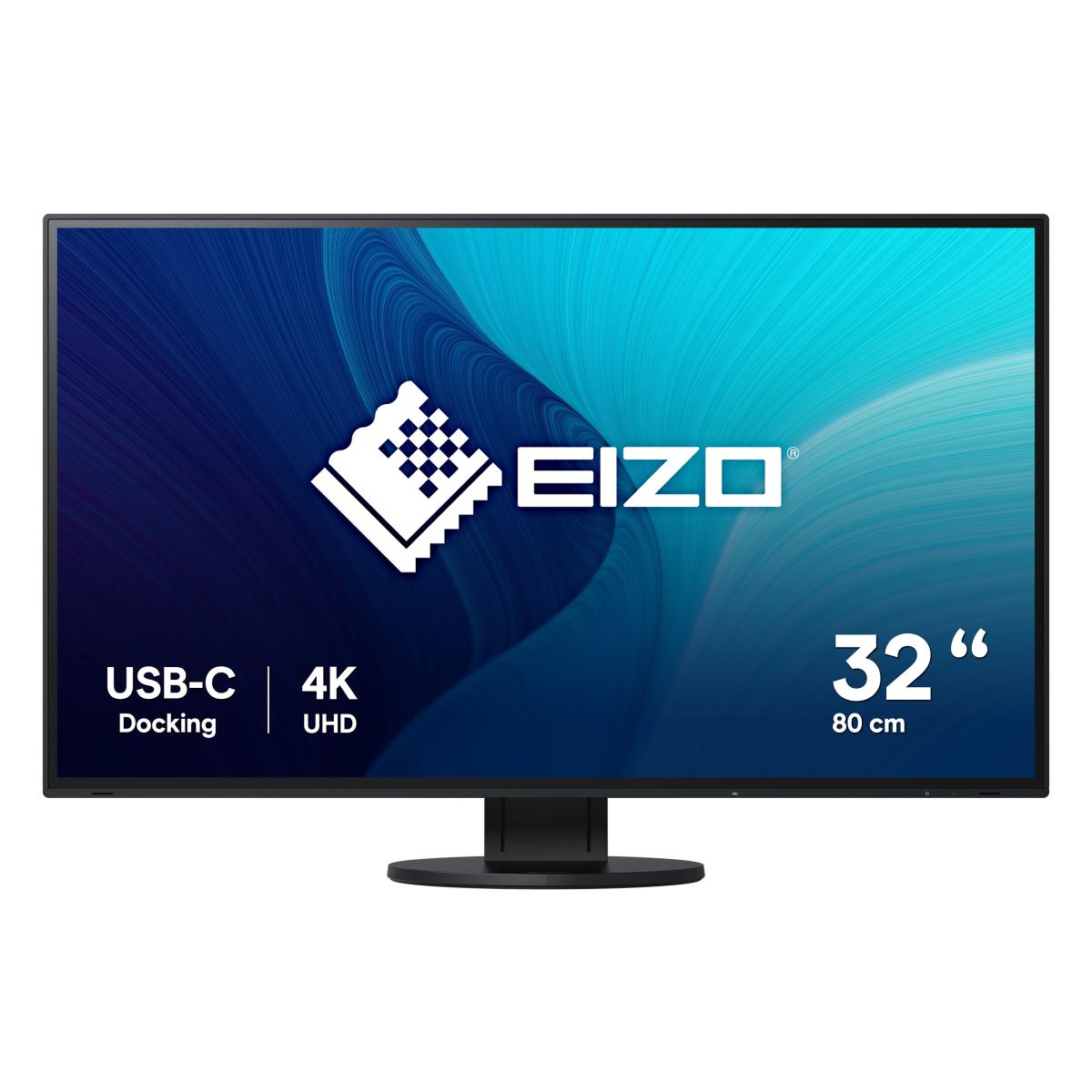 EIZO FlexScan EV3285-BK computer monitor 80 cm (31.5") 3840 x 2160 pixels 4K Ultra HD LED Black