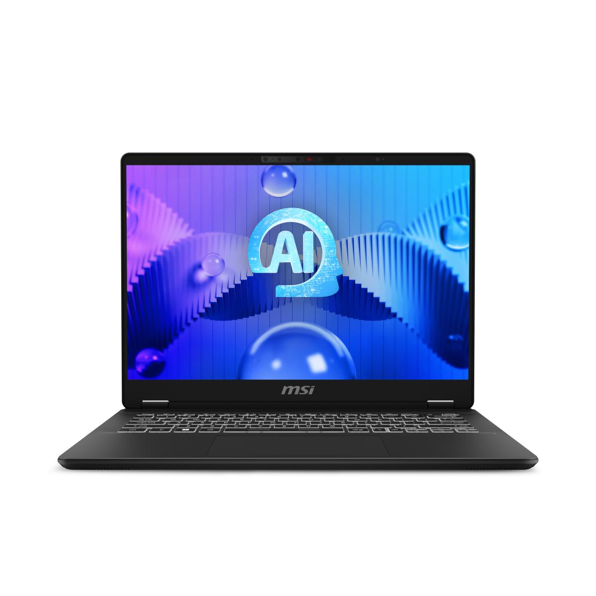 MSI Prestige 14 AI STUDIO C1VEG-002UK Intel Core Ultra 7 155H Laptop 35.6 cm (14") 2.8K 32 GB DDR5-SDRAM 1 TB SSD NVIDIA GeForce RTX 4050 Wi-Fi 7 (802.11be) Windows 11 Pro Grey