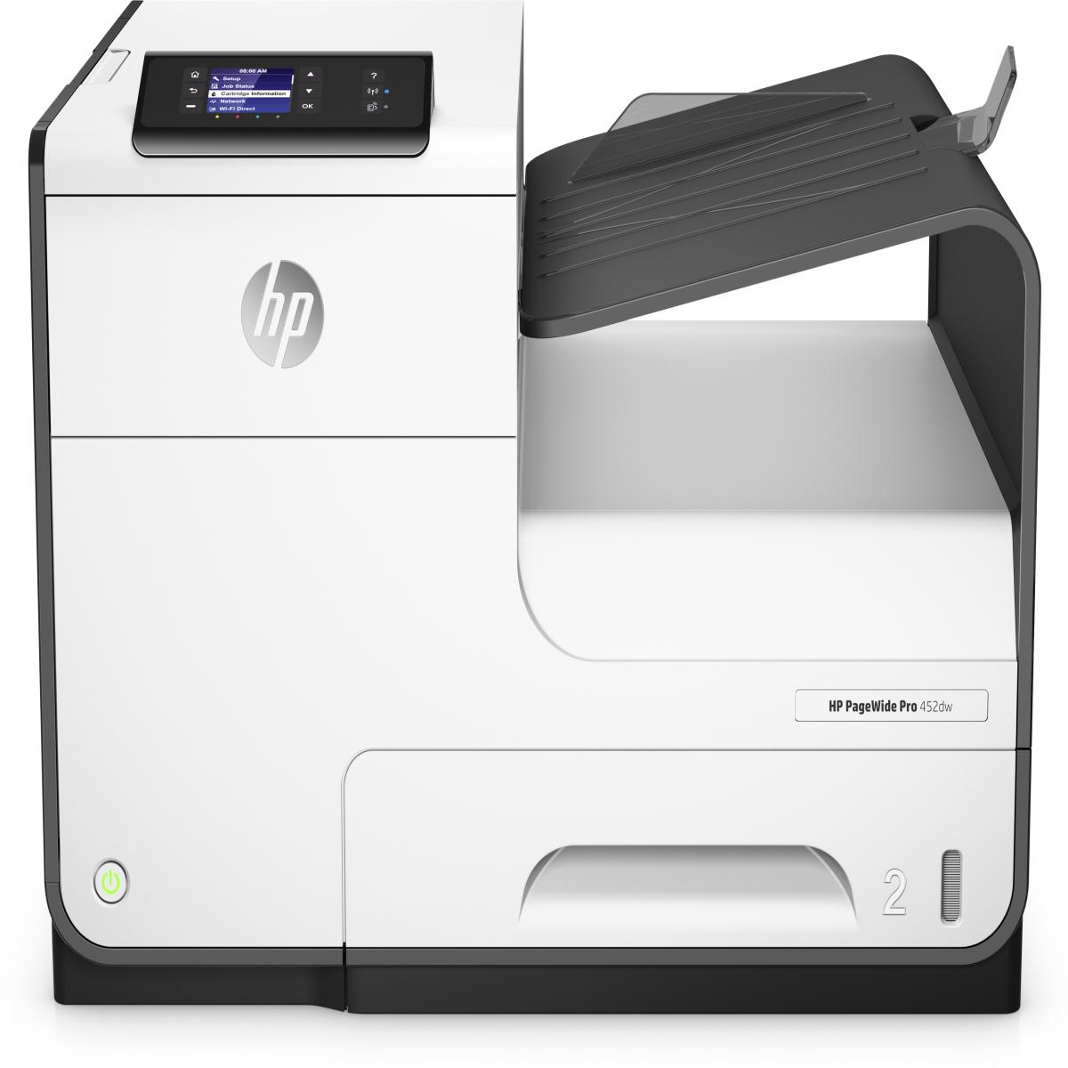 HP PageWide Pro 452dw Printer large format printer Wi-Fi Colour 2400 x 1200 DPI Ethernet LAN