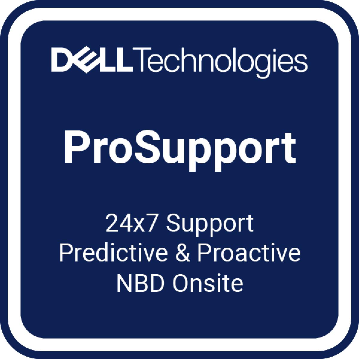DELL Upgrade from 1Y Basic Onsite to 4Y ProSupport