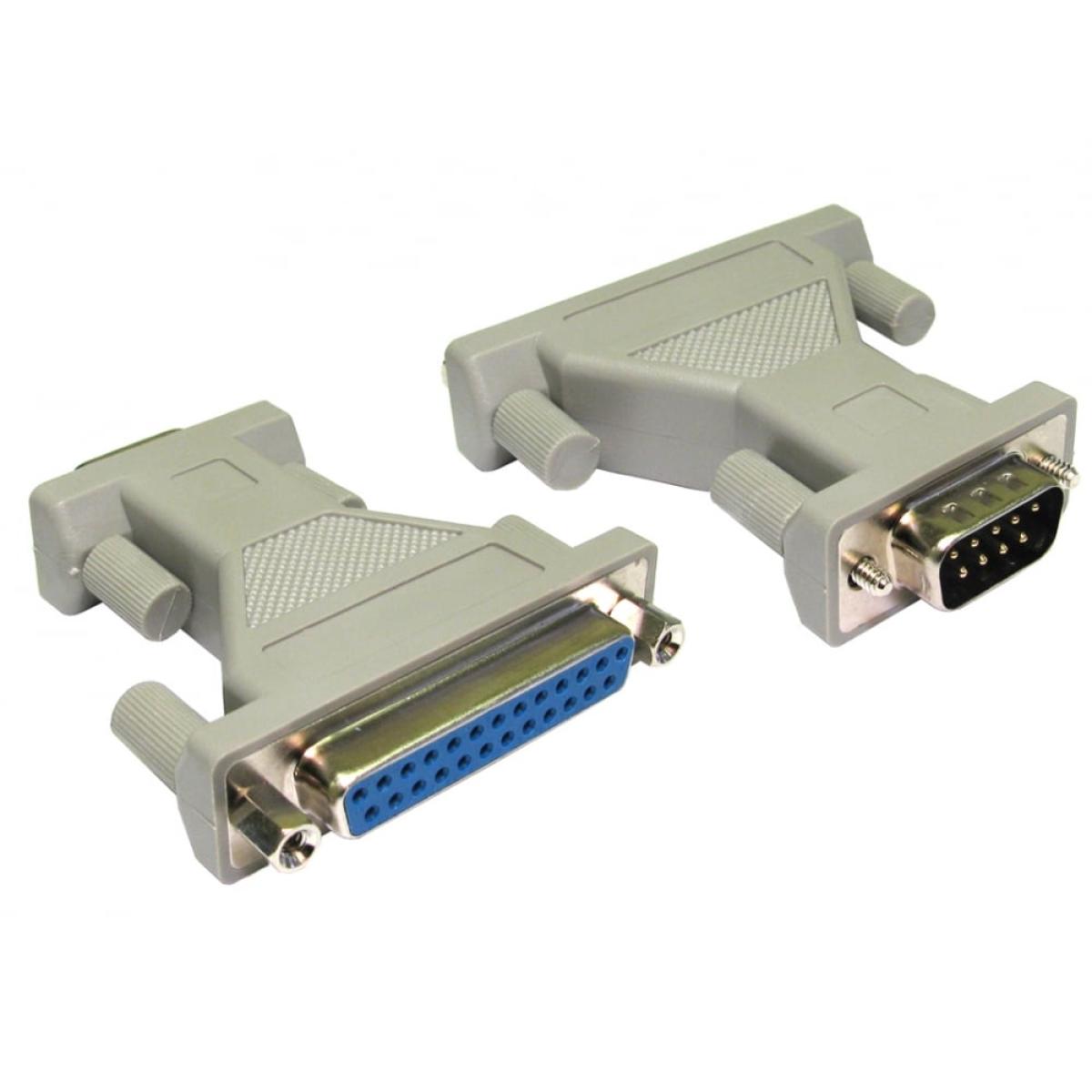 CDL D9 (M) to D25 (F) Serial Adap