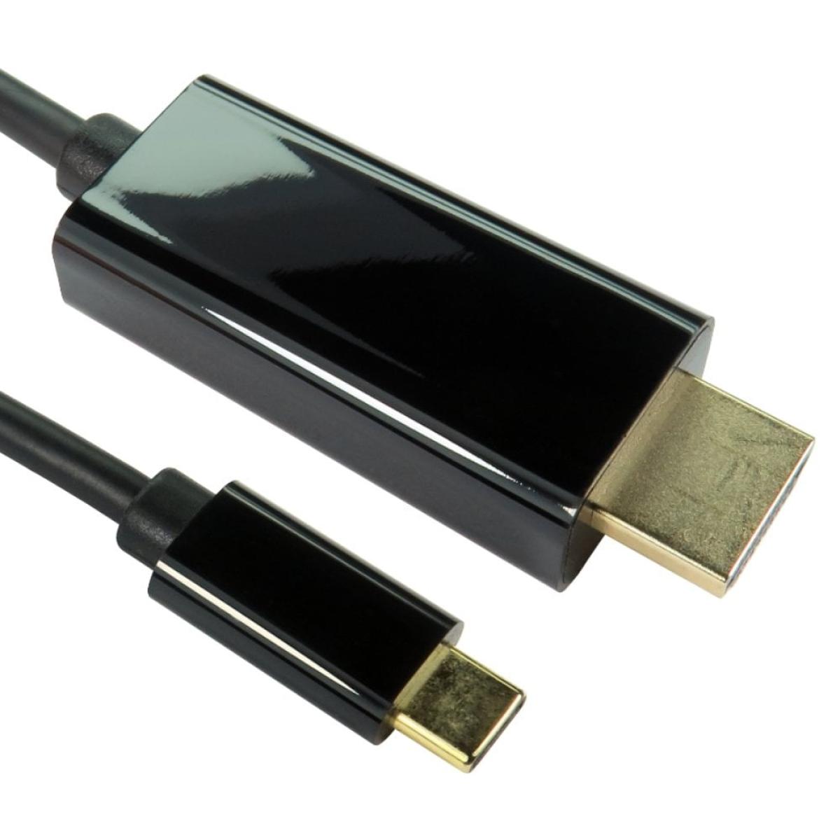 CDL 1MTR USB TYPE C M - HDMI M CABLE