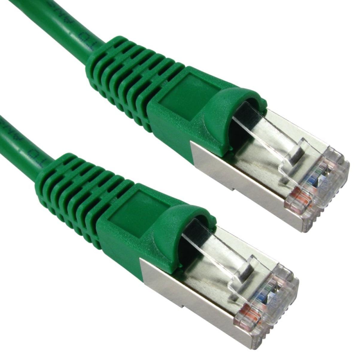 CDL 15MTR CAT 5 E FTP SNAGLESS - GREEN