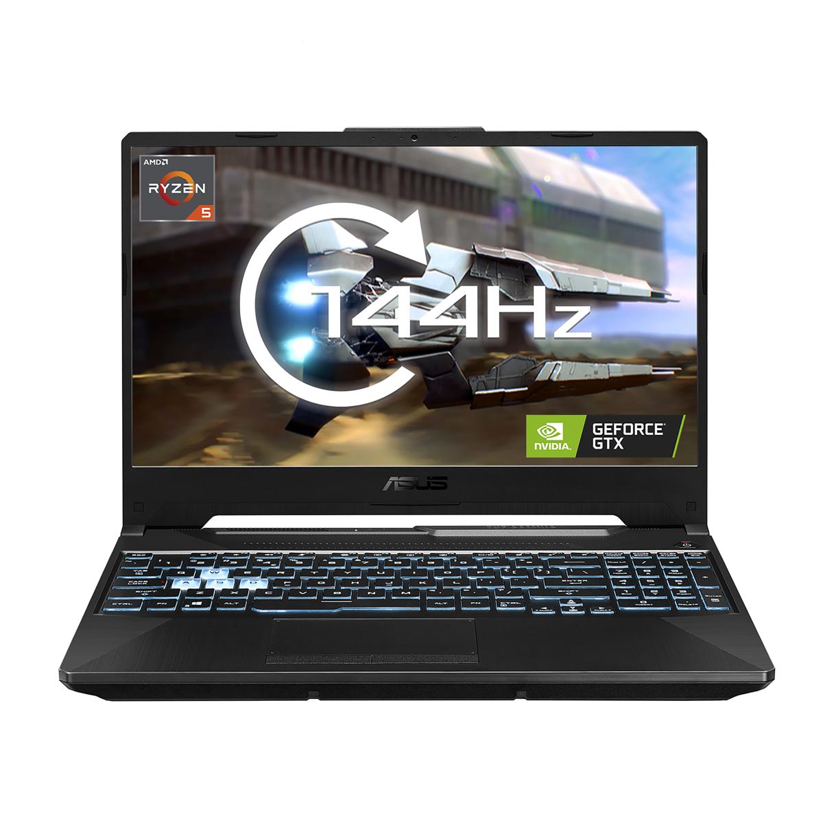 ASUS TUF Gaming A15 FA506NC-HN003W AMD Ryzen™ 5 7535H Laptop 39.6 cm (15.6") Full HD 16 GB DDR5-SDRAM 512 GB SSD NVIDIA GeForce RTX 3050 Wi-Fi 6 (802.11ax) Windows 11 Home Black