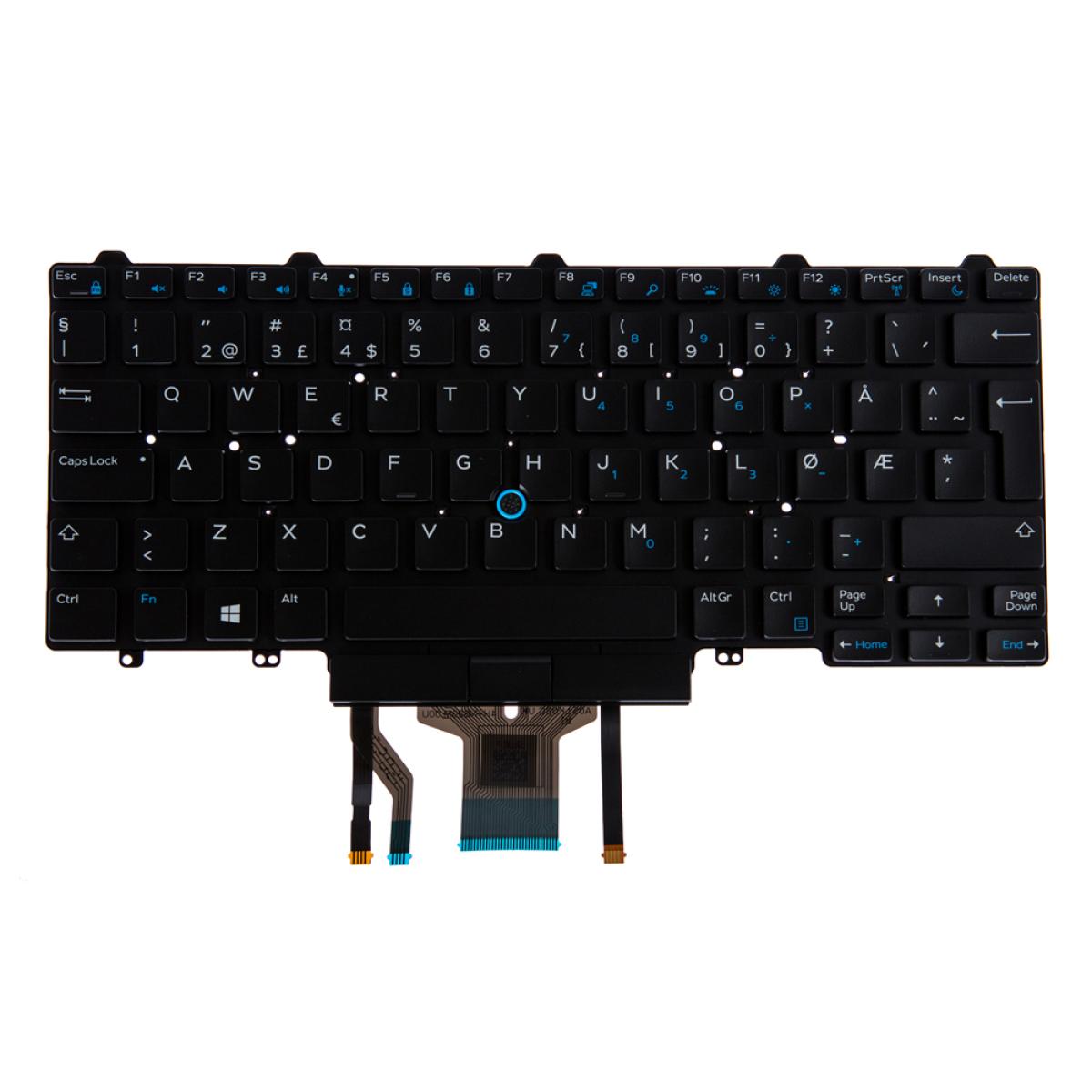 Origin Storage N/B KBD Lat 3190 2in1 N-EEUR Layout 83 Keys Non-Backlit SP