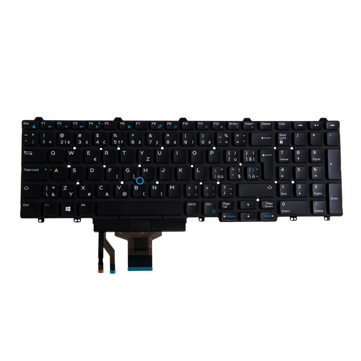 Origin Storage N/B KBD Latitude 5500 / PWS 3541 Czech/Slovak 103 Keys Backlit DP