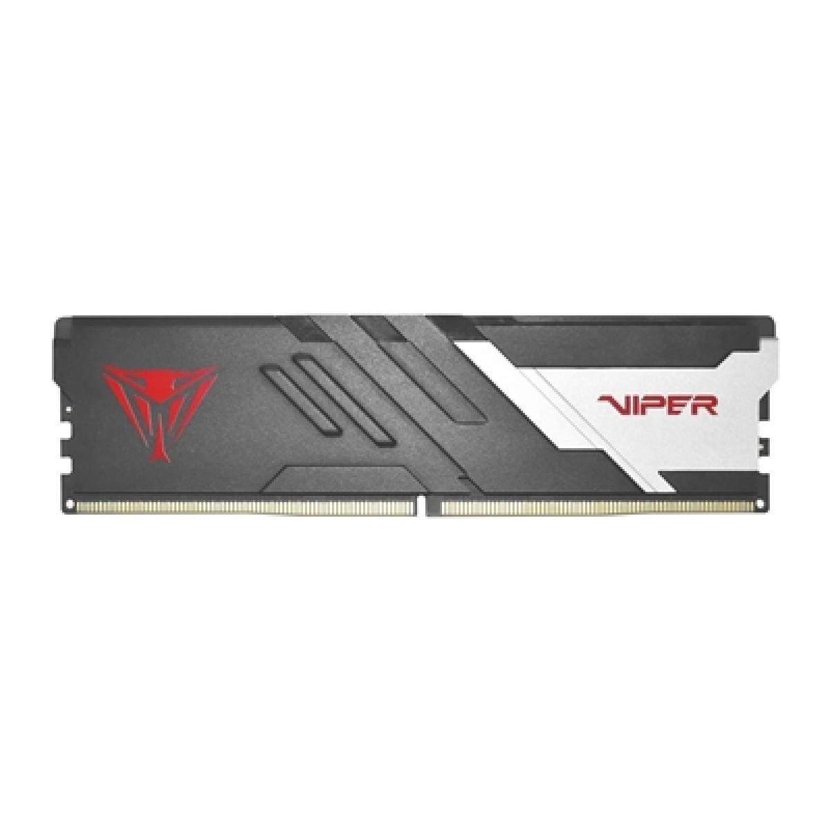 Patriot VIPER VENOM (PVV516G60C30) 16GB UDIMM System Memory, 6000MHz, DDR5, CL30, Matte Black