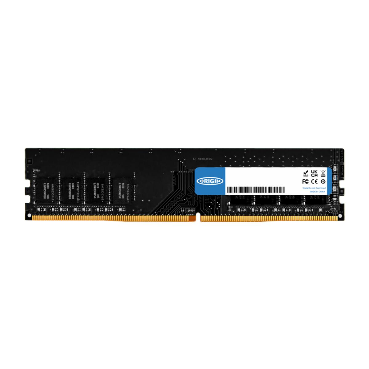 Origin Storage 16GB DDR4 2666MHz UDIMM 1Rx8 Non-ECC 1.2V