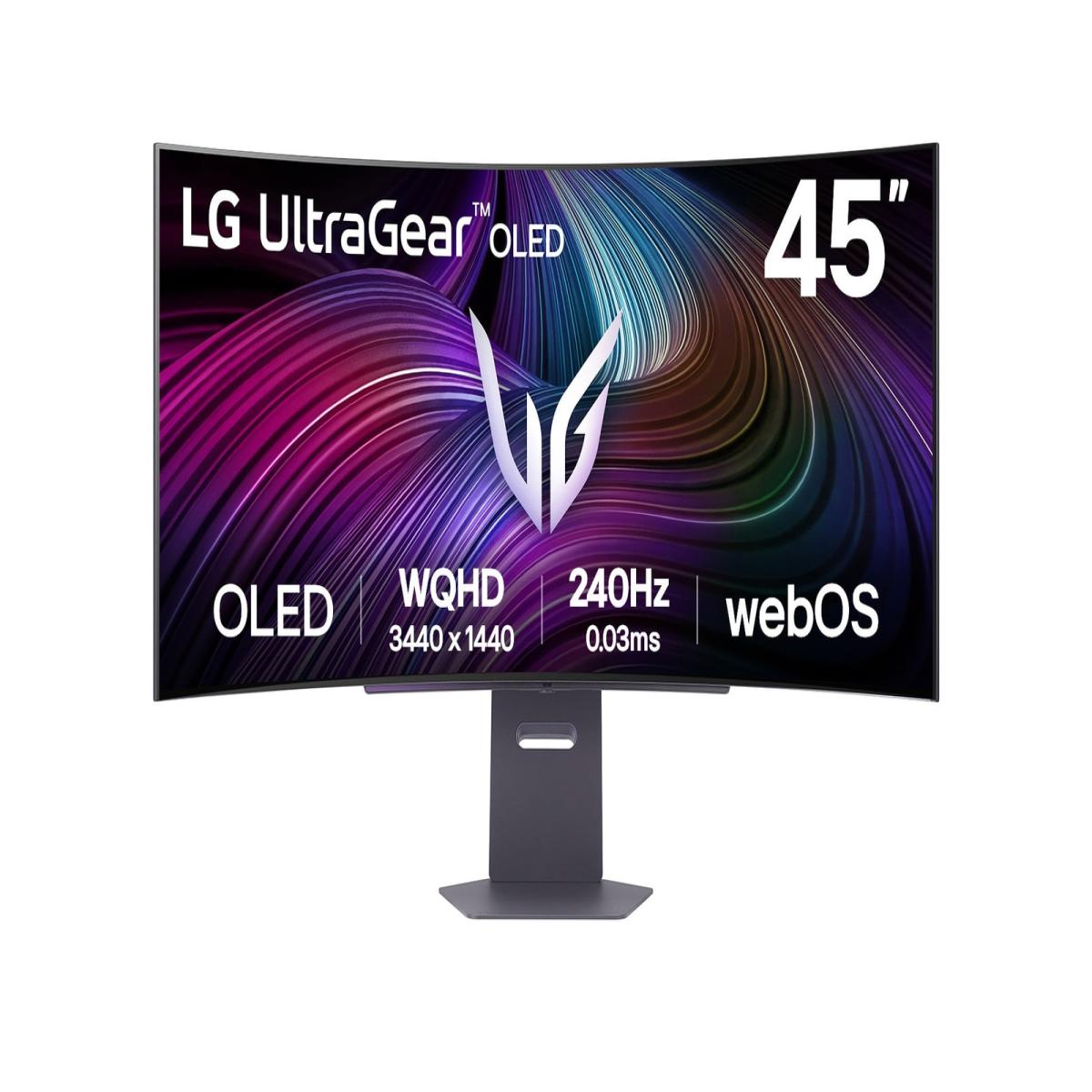 LG 45GX90SA-B computer monitor 114.3 cm (45") 3440 x 1440 pixels Wide Quad HD OLED Black