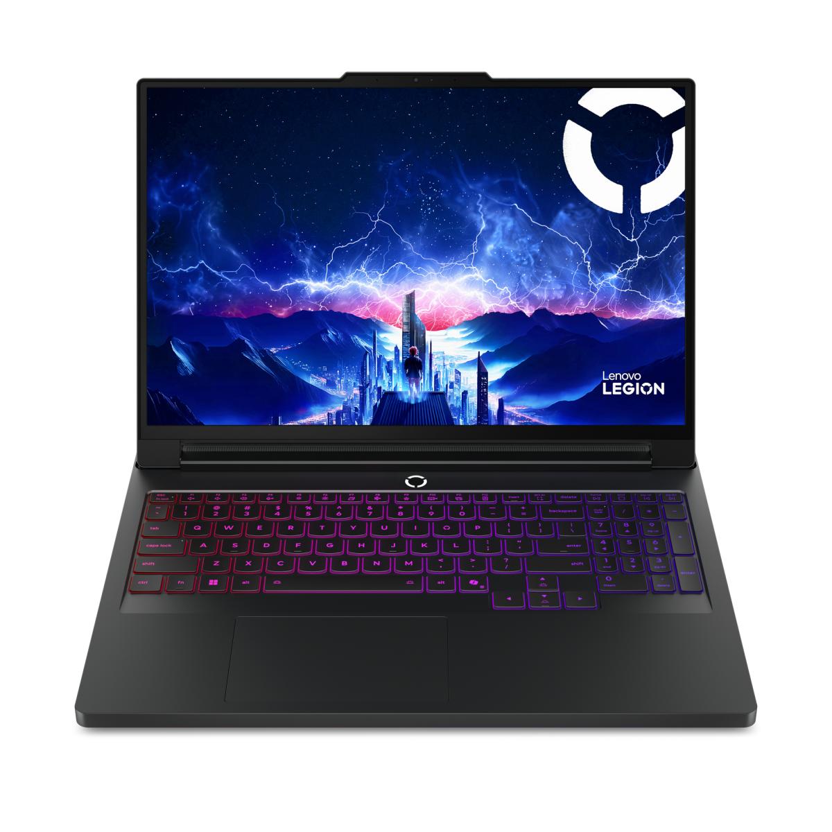 Lenovo Legion Pro 7 16IAX10H Intel Core Ultra 9 275HX Laptop 40.6 cm (16") WQXGA 64 GB DDR5-SDRAM 2 TB SSD NVIDIA GeForce RTX 5090 Wi-Fi 7 (802.11be) Windows 11 Home English Black