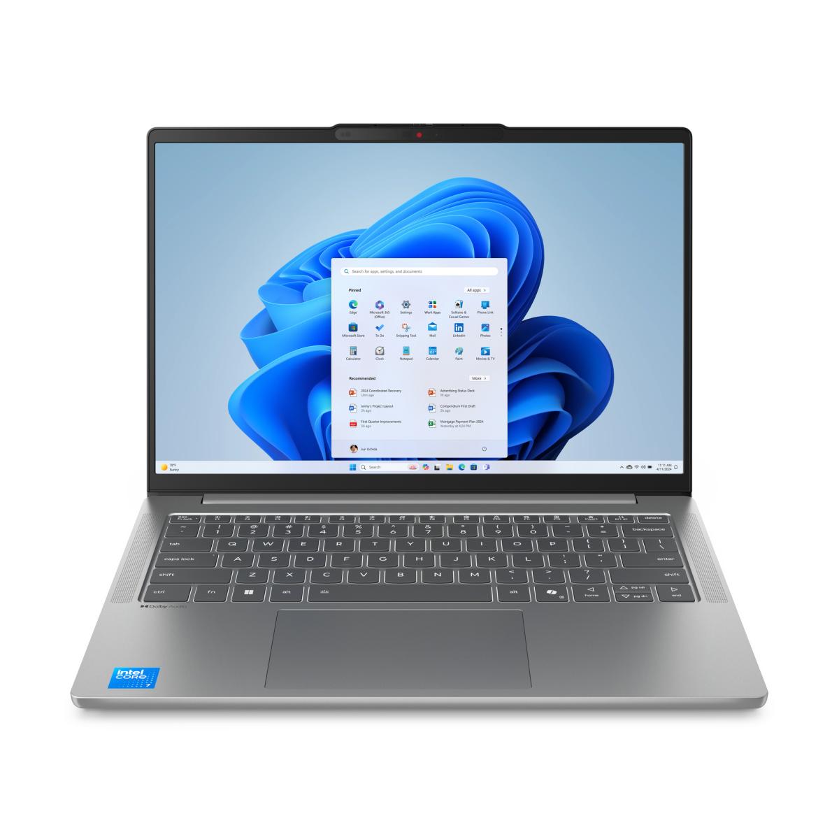Lenovo IdeaPad Slim 5 14IRH10 Intel® Core™ i5 i5-13420H Laptop 35.6 cm (14") WUXGA 24 GB DDR5-SDRAM 1 TB SSD Wi-Fi 7 (802.11be) Windows 11 Home English Grey