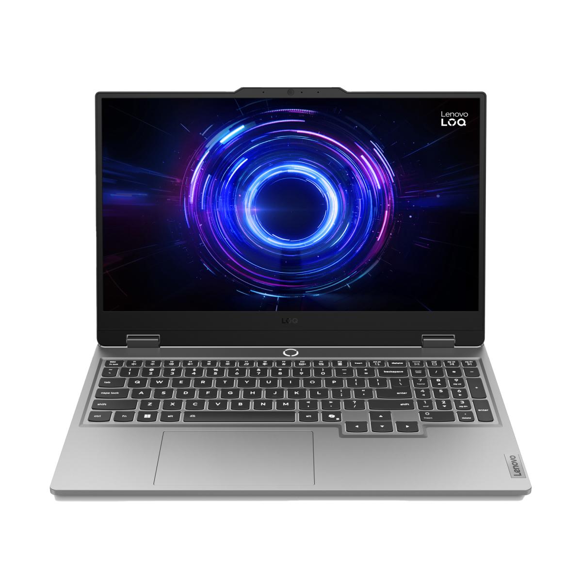 Lenovo LOQ 15IRX10 Intel® Core™ i7 i7-13700HX Laptop 39.6 cm (15.6") Full HD 16 GB DDR5-SDRAM 1 TB SSD NVIDIA GeForce RTX 5060 Wi-Fi 6 (802.11ax) Windows 11 Home English Grey