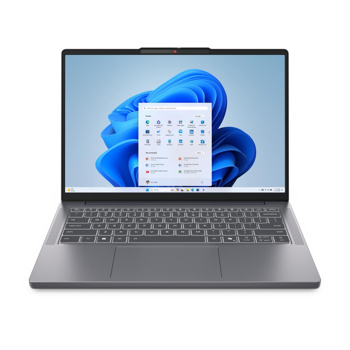 Lenovo IdeaPad Slim 3 14IRH10 Intel® Core™ i5 i5-13420H Laptop 35.6 cm (14") WUXGA 8 GB DDR5-SDRAM 512 GB SSD Wi-Fi 7 (802.11be) Windows 11 Home English Grey