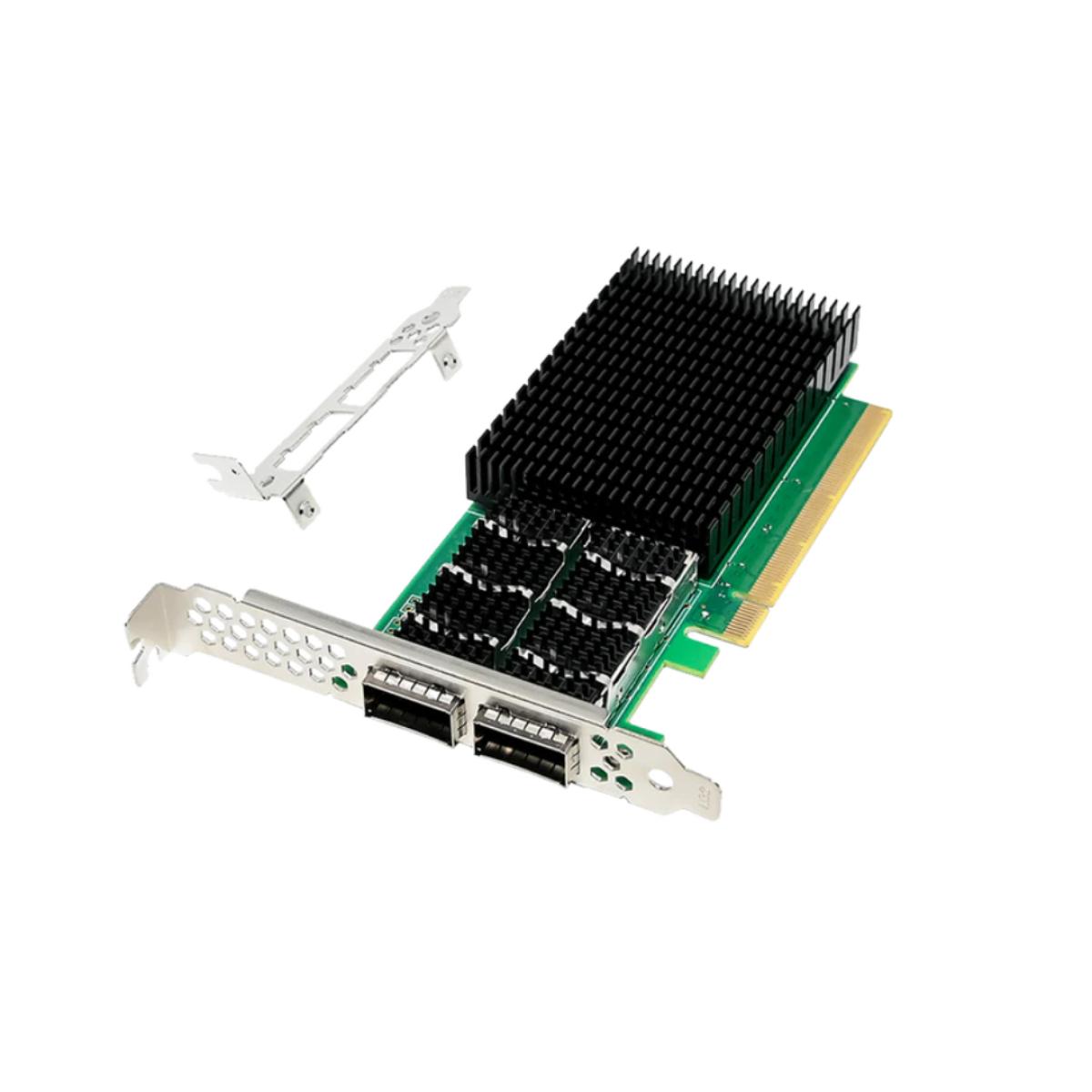 Origin Storage NVIDIA ConnectX-6 Dx based Smart NIC PCIe 4.0 x8 Dual Port 100GbE Open QSFP56