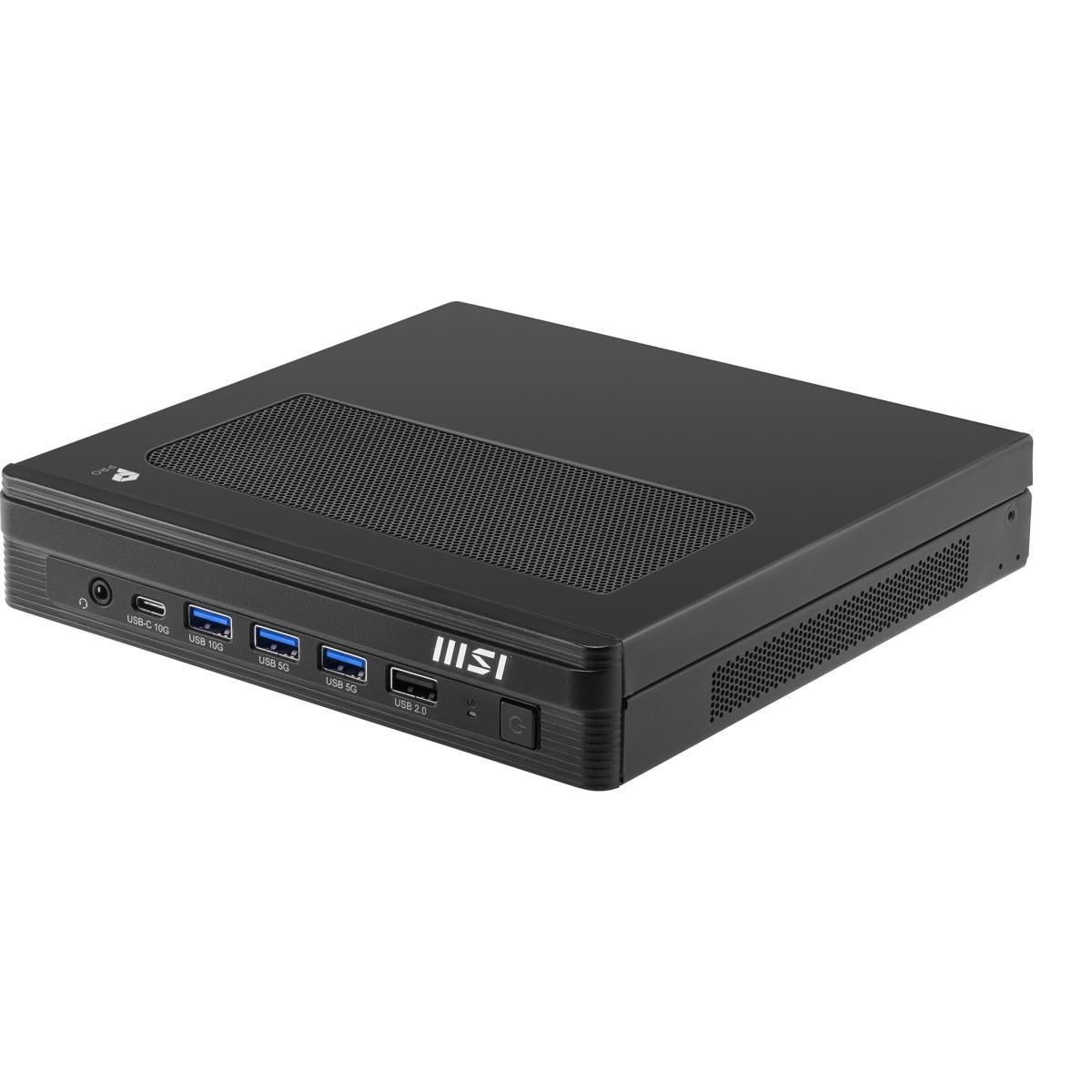 MSI Pro DP10 A14MG-001EU PC/workstation Intel® Core™ i7 i7-14700 16 GB DDR5-SDRAM 1 TB SSD Windows 11 Pro Mini PC Black