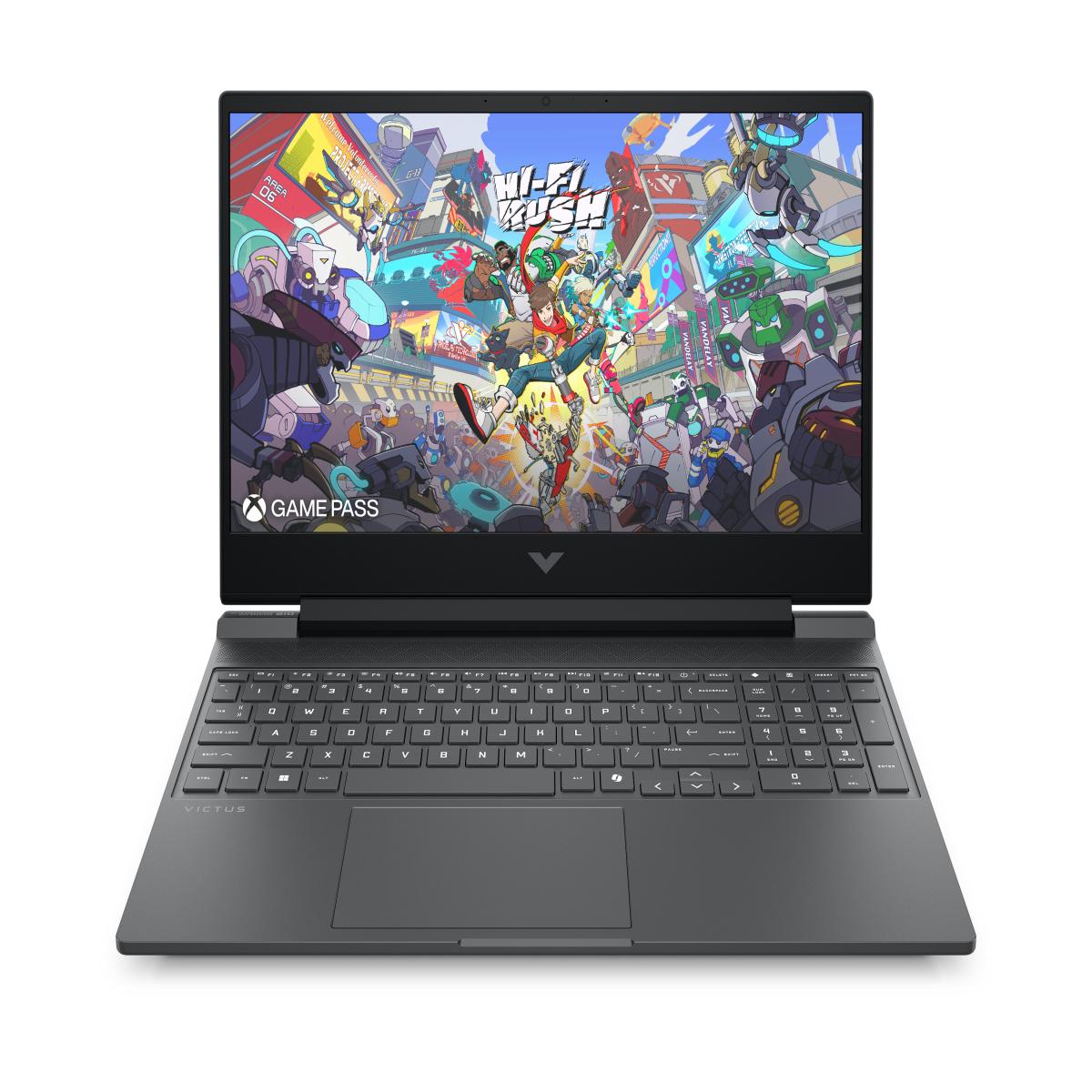 HP Victus Gaming 15-fb3002na AMD Ryzen™ 5 8645HS Laptop 39.6 cm (15.6") Full HD 16 GB DDR5-SDRAM 512 GB SSD NVIDIA GeForce RTX 4050 Wi-Fi 6 (802.11ax) Windows 11 Home AI PC Black