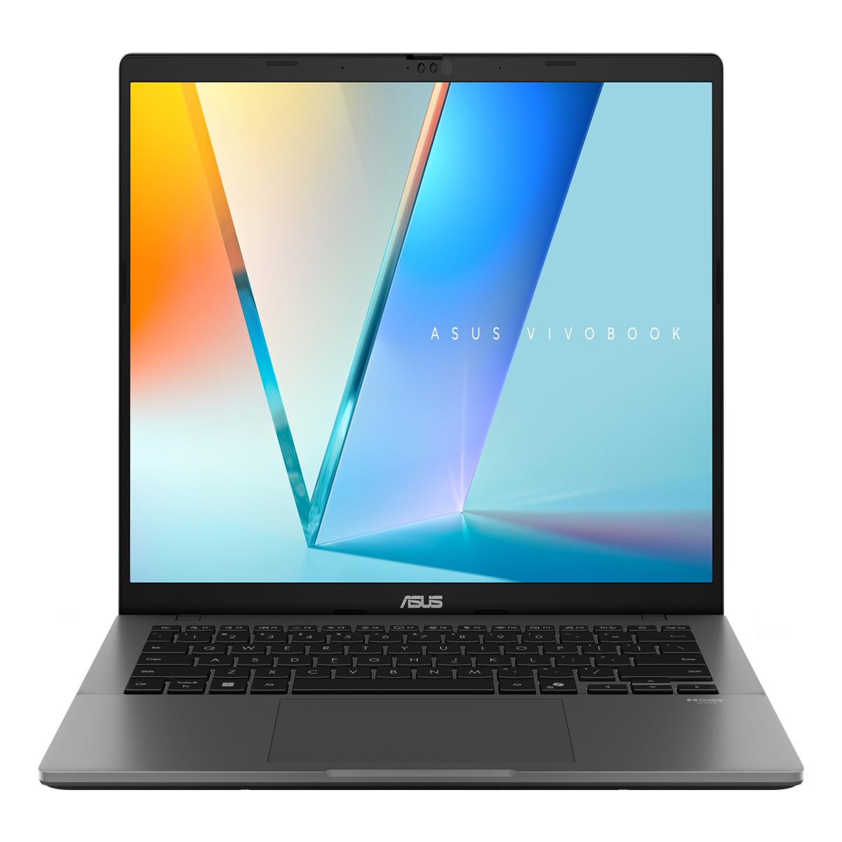 ASUS Vivobook S14 M3407HA-VIVO- -R9 Copilot+ PC AMD Ryzen™ 9 270 Laptop 35.6 cm (14") WUXGA 32 GB DDR5-SDRAM 1 TB SSD Wi-Fi 6 (802.11ax) Windows 11 Home Grey