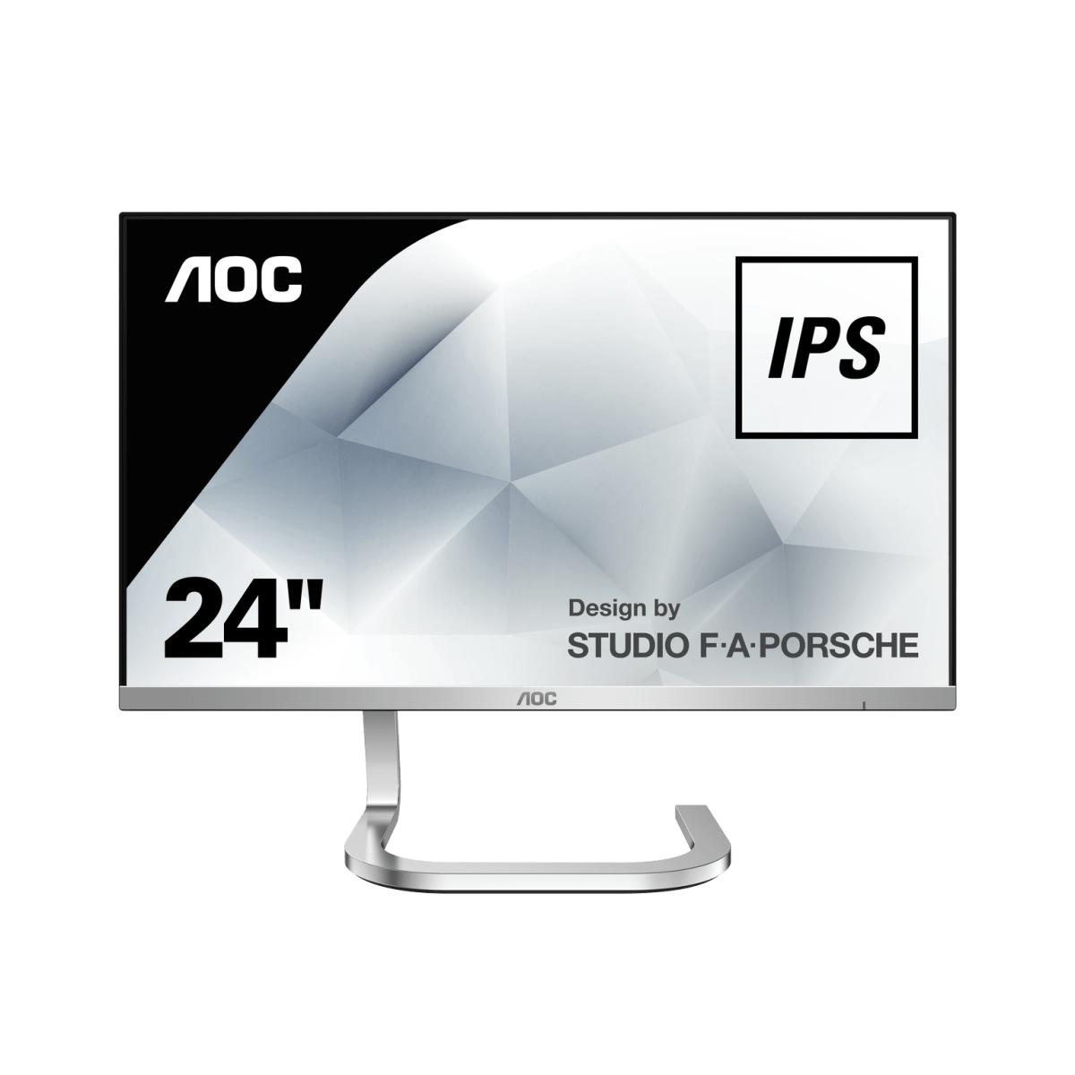 AOC PDS241 computer monitor 61 cm (24") 1920 x 1080 pixels Full HD LED Silver