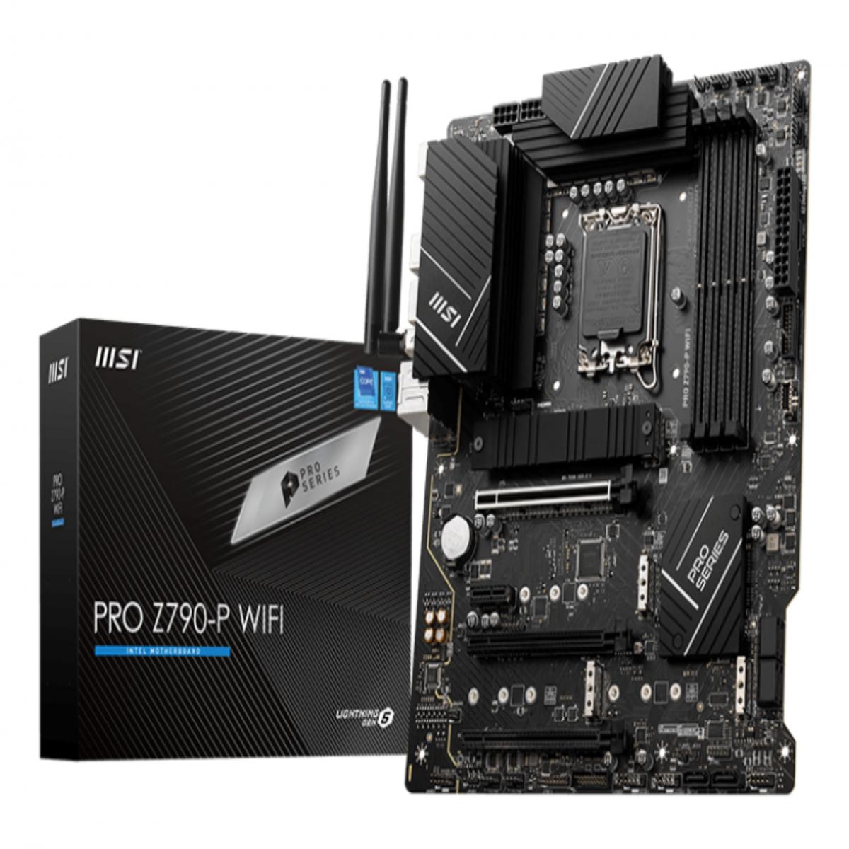 MSI PRO Z790-P WIFI motherboard Intel Z790 LGA 1700 ATX