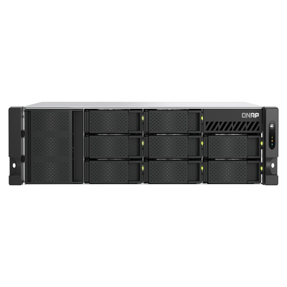 QNAP TS-855EU-8G NAS/storage server Rack (2U) Intel Atom® C5125 8 GB DDR4 0 TB QuTS hero Black