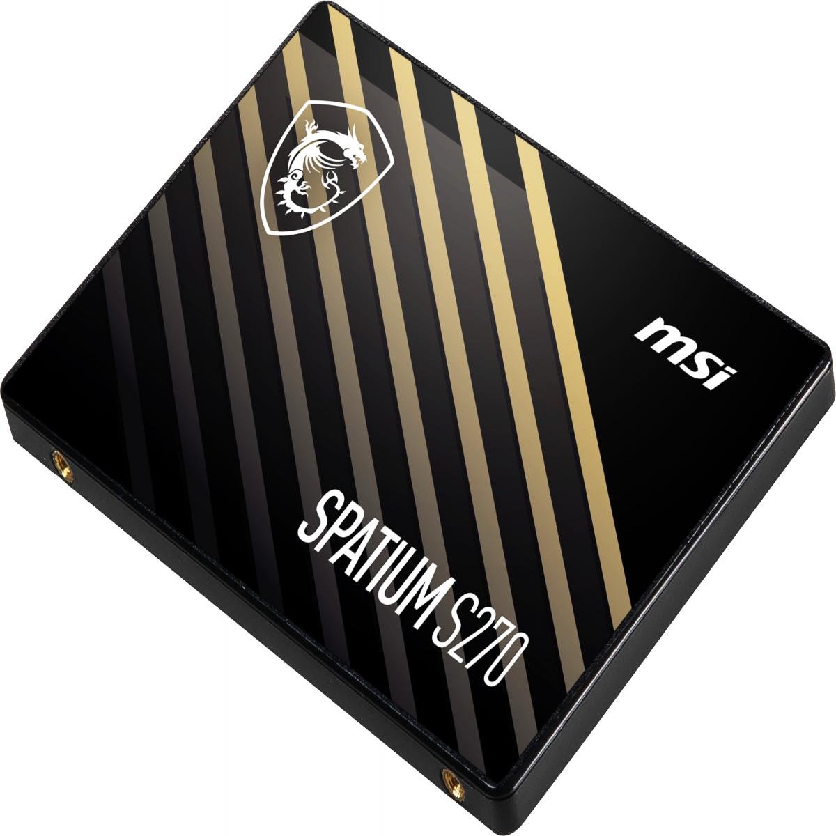 MSI Spatium S270 SATA 2.5 480GB 2.5" Serial ATA III 3D NAND