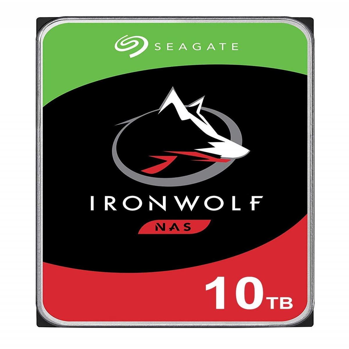 Seagate NAS HDD IronWolf internal hard drive 10 TB 7200 RPM 256 MB 3.5" Serial ATA III