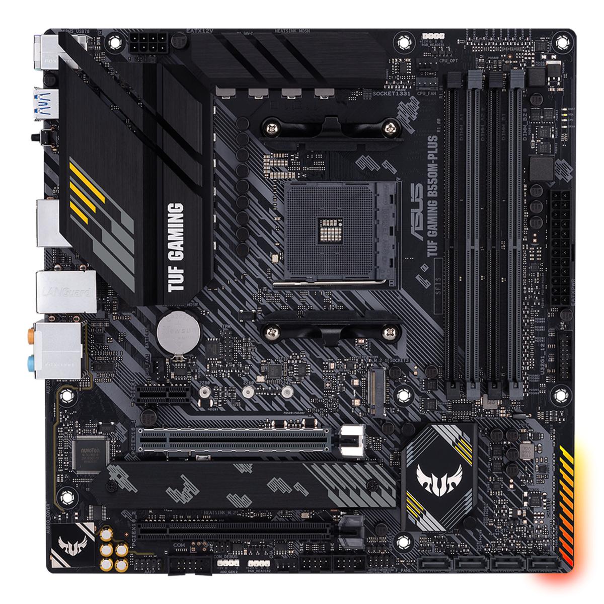 ASUS TUF GAMING B550M PLUS AMD B550 Socket AM4 micro ATX