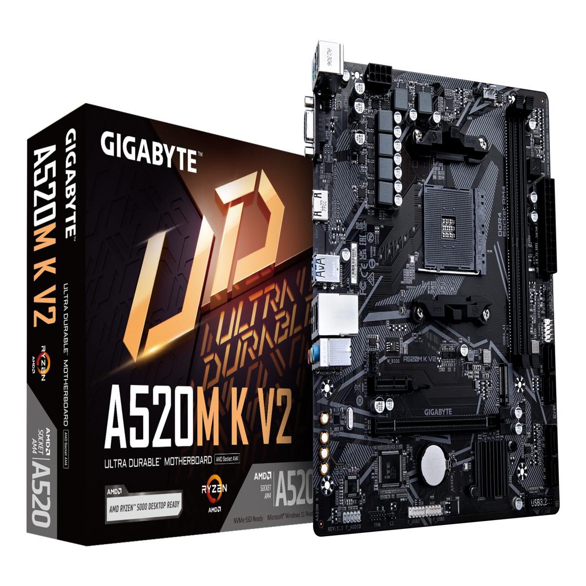 GIGABYTE A520M K V2 motherboard